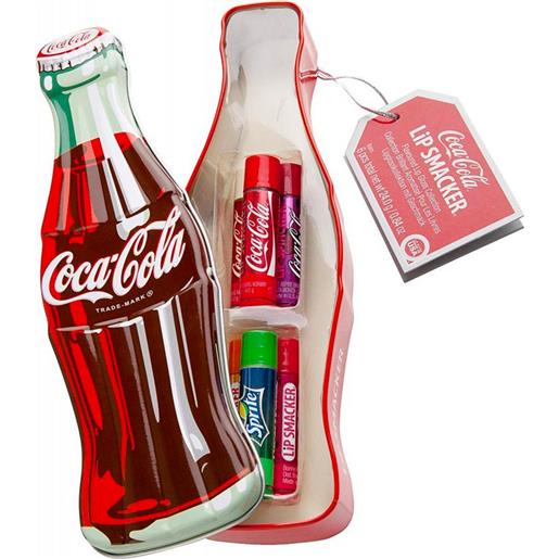 Lip Smacker set lucidalabbra bottiglia coca cola 6 pezzi