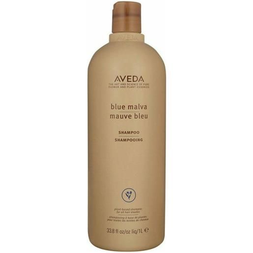 Aveda blue malva shampoo 1000ml - shampoo anti-giallo capelli biondi bianchi con mèches