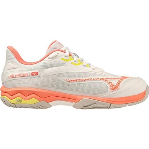 Mizuno wave exceed light 2 ac all court shoes bianco eu 37 donna