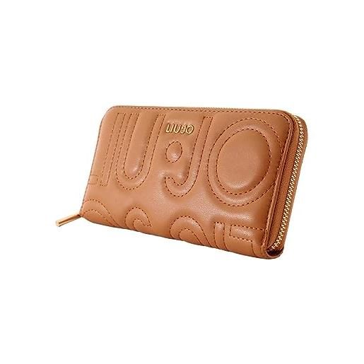 Liu Jo Jeans liu jo manhattan wallet dames ritsportemonnee - bronze caramel - one size