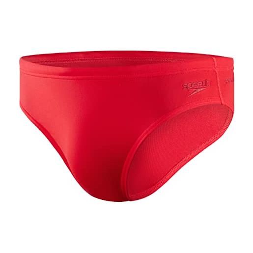 Speedo eco endurance+ 7cm costume a slip uomo, fed rosso, xl