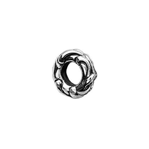 NKlaus anello per barba medievale gioielli per capelli ghianda d'argento 925 dreadlock d'argento 6985