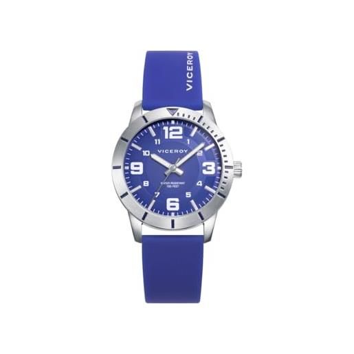 Viceroy next 401351-34 orologio da ragazzo, silicone blu