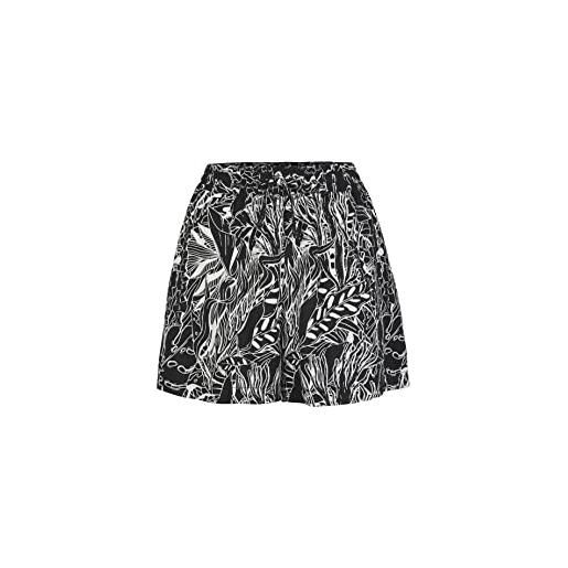 O'NEILL java wave shorts pantaloncini, 31024 white black comic seaweed, s-m donna