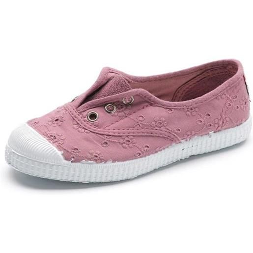 Cienta 70998 scarpa in tessuto con elastico bambina rosa confetto