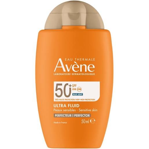 Avene (Pierre Fabre It. SpA) avene ultra fluid fluido solare perfezionatore spf50+ 50 ml crema solare