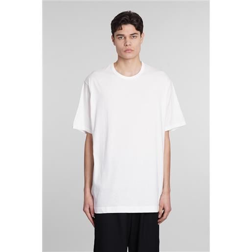 Ys Yohji Yamamoto t-shirt in cotone bianco
