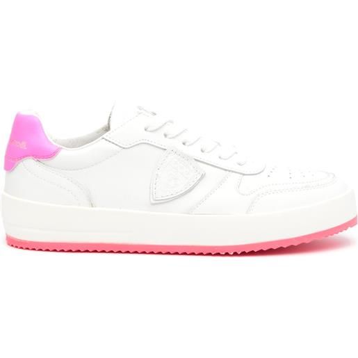 Philippe Model sneakers Philippe Model vnld in pelle bianco