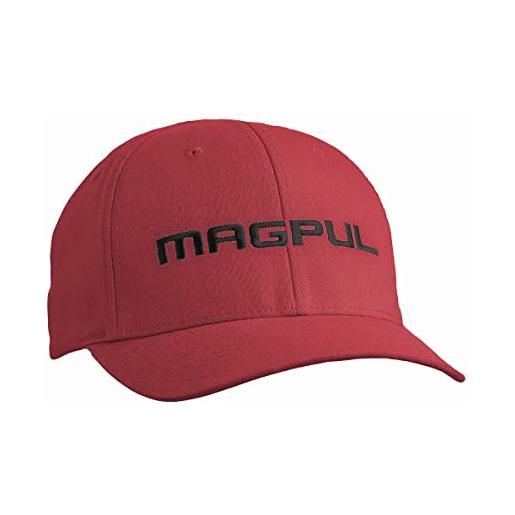 Magpul unisex adulto wordmark stretch fit cappello baseball cap cardinal, large-x-large us