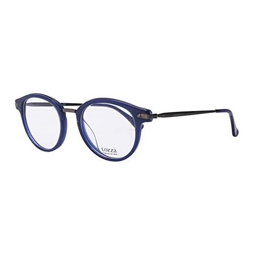 Lozza vl4011z sunglasses, color: blue, bronze, 48 unisex