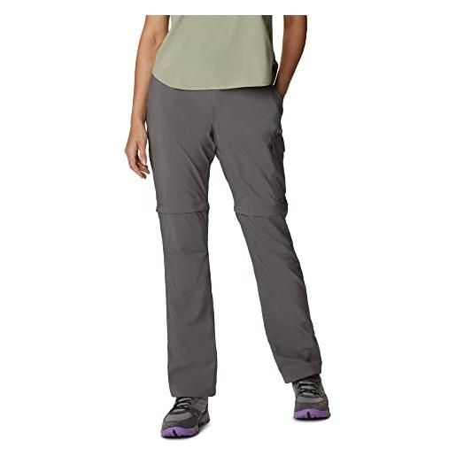 Columbia, pantaloni silver ridge utility, pantaloni trasformabili in bermuda, donna