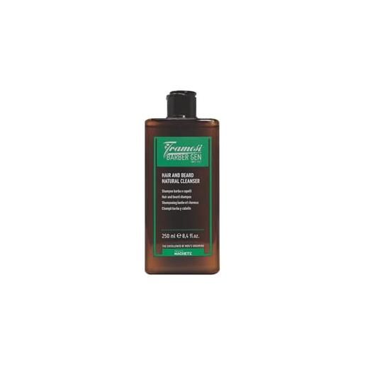 Framesi barber gen hair and beard shampoo barba e capelli 250 ml
