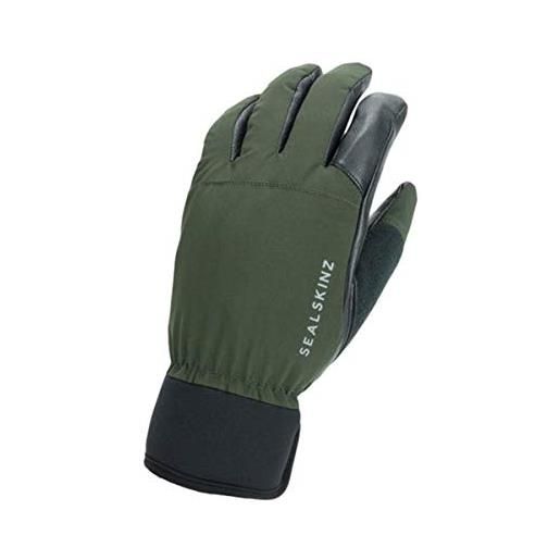 Sealskinz guantes de caza impermeables, hombre, color green/black, tamaño xx-large hunting glove, unisex-adult, verde oliva/negro, xxl