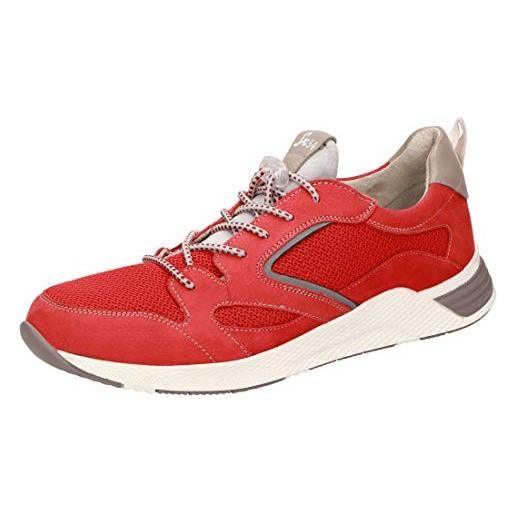 Sioux denjalo 701, sneaker uomo, rosso (rosso/light grey/mix 38031), 39 eu