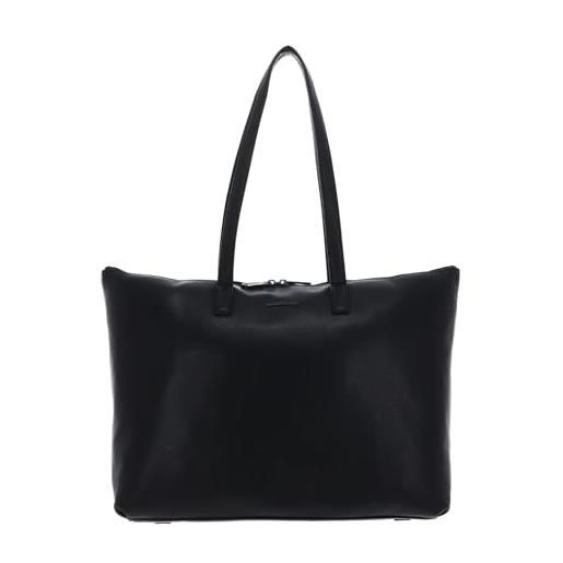 Mandarina Duck mellow leather, borsa donna, nero p10fzt53, taglia unica