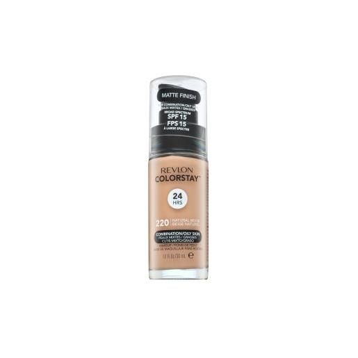 Revlon colorstay make-up combination/oily skin fondotinta liquido per pelli grasse e miste 220 30 ml