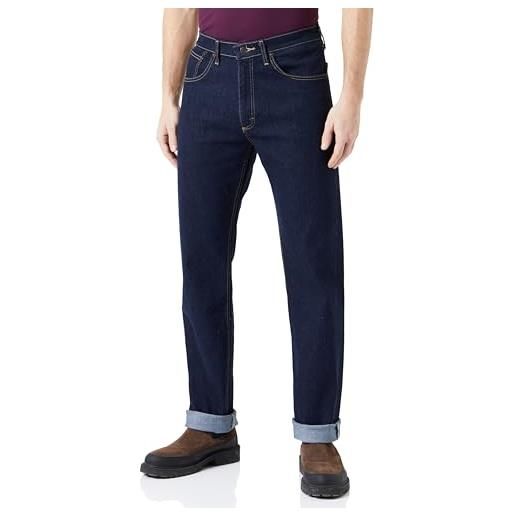 Wrangler vestibilità normale, jeans uomo, nero indaco, 32w / 30l