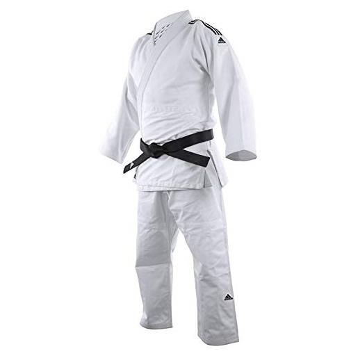 Adidas quest j690 - tuta da judo, colore: bianco, 170