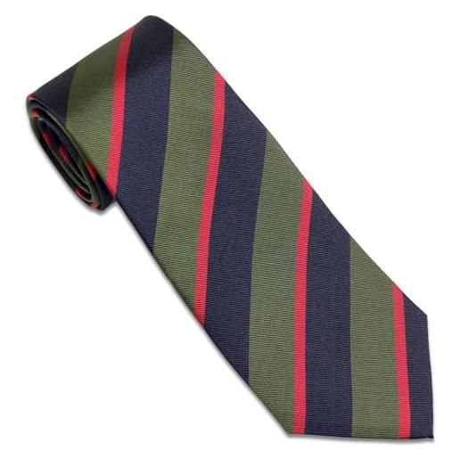 The Regimental Shop royal army dental corps (radc) cravatta (seta), blu/verde/rosso, taglia unica