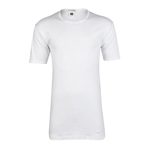PIERRE CARDIN confezione 3 t-shirt uomo in cotone paricollo colori bianco e nero pc barcellona bianco, 6/xl