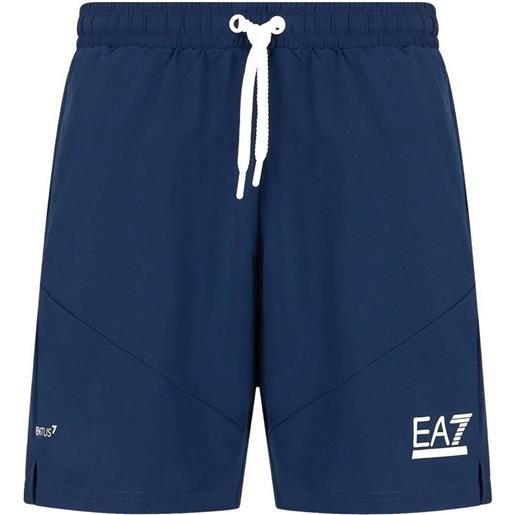 EA7 pantaloncini da tennis da uomo EA7 man jersey shorts - navy blue