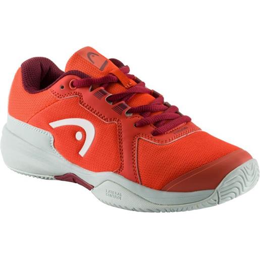 Head scarpe da tennis bambini Head sprint 3.5 - orange/dark red