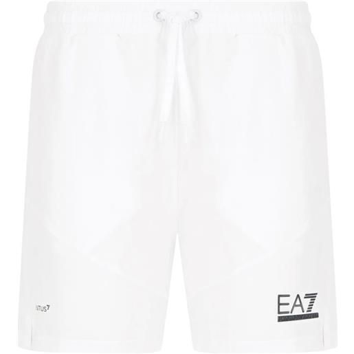 EA7 pantaloncini da tennis da uomo EA7 man woven shorts - white