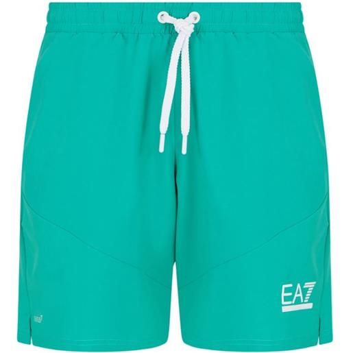 EA7 pantaloncini da tennis da uomo EA7 man woven shorts - spectra green