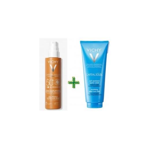 Vichy cell protect spf50 200 ml + doposole 100 ml