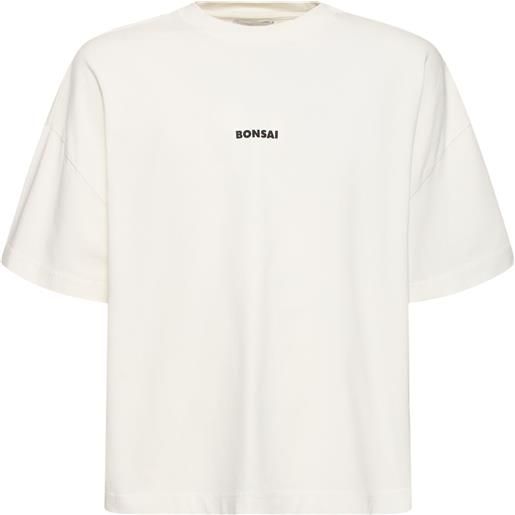BONSAI t-shirt oversize in cotone con logo