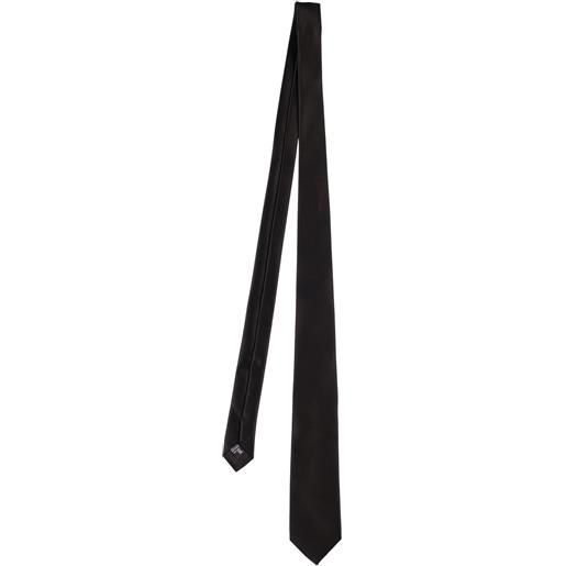 GIORGIO ARMANI cravatta in seta jacquard 7cm