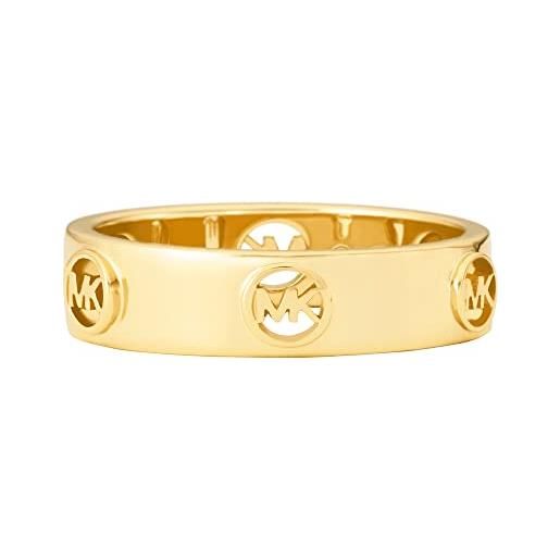 Michael Kors - anello premium in argento sterling tono oro con per le donne mkc1550aa710;5