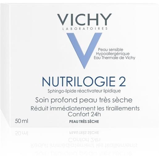 Vichy nutrilogie crema giorno nutritiva per pelle molto secca 50 ml