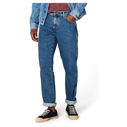 Wrangler texas vintage stnwash, jeans uomo, vintage stonewash, 40w / 30l
