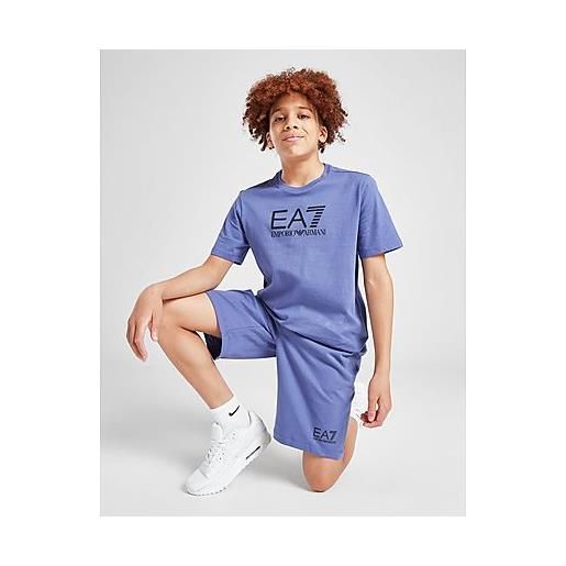 Emporio Armani EA7 set maglia/pantaloncini junior, blue