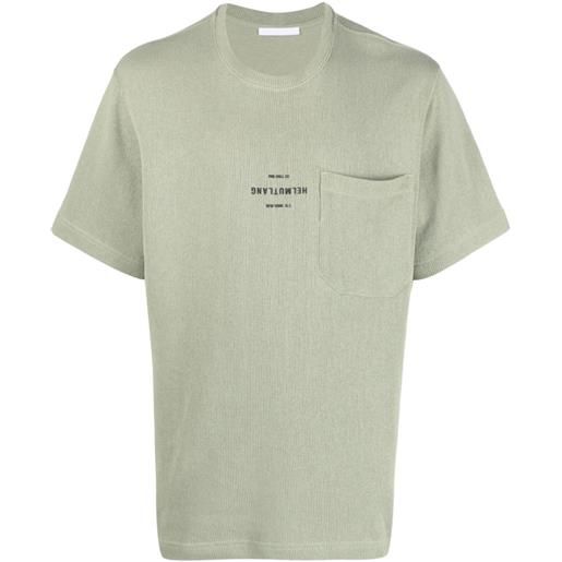 Helmut Lang t-shirt con stampa - verde