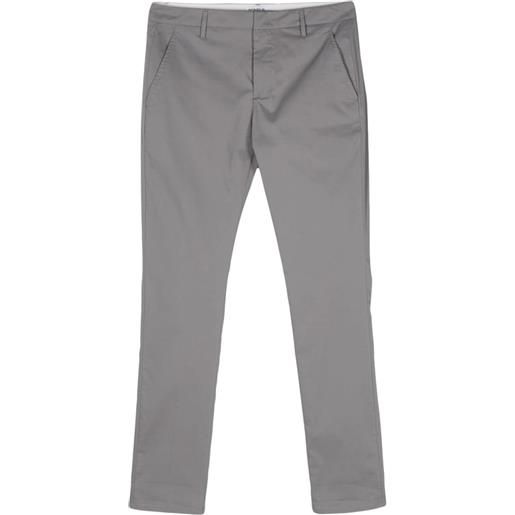 DONDUP pantaloni dritti - grigio