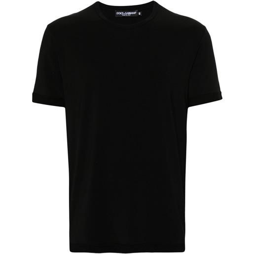 Dolce & Gabbana t-shirt girocollo - nero
