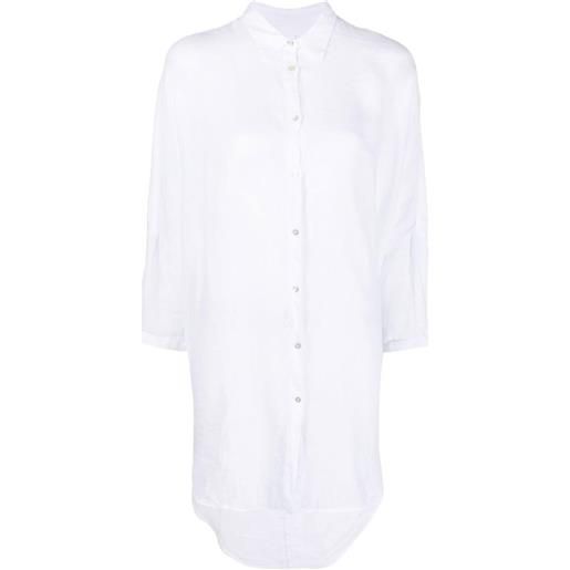 120% Lino camicia - bianco