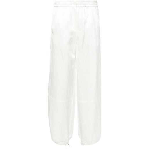 Dorothee Schumacher pantaloni con coulisse - bianco