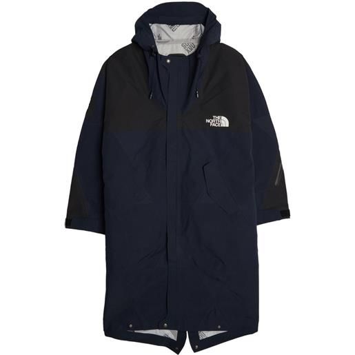 The North Face cappotto con stampa geodesic x project u - blu