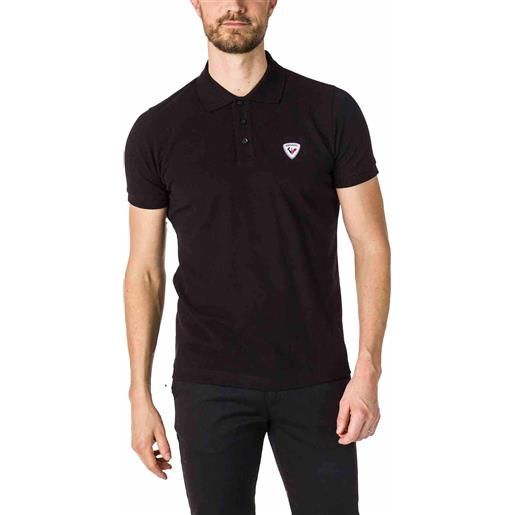 Rossignol - polo in cotone - m logo polo black per uomo in cotone - taglia s, m, l, xl - nero