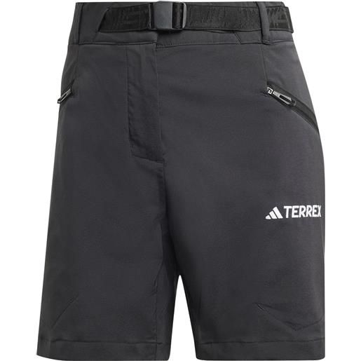 Adidas - pantaloncini da trekking - xperior mid short w black per donne - taglia 36,38,40,42 - nero
