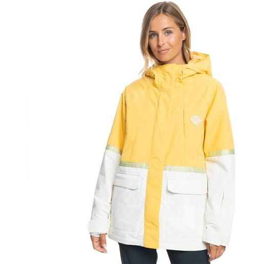 Roxy ritual jacket giallo s donna