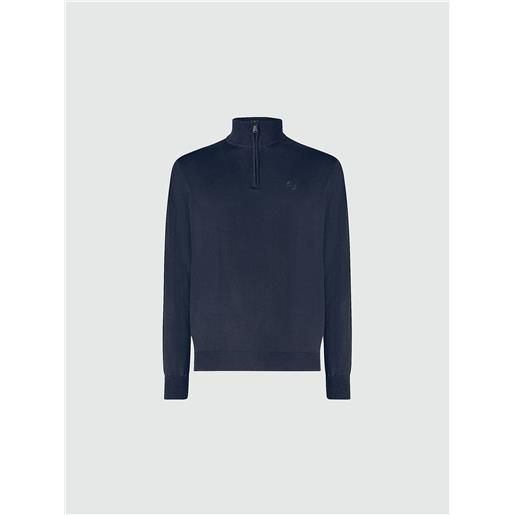 North Sails - maglione con mezza zip, navy blue