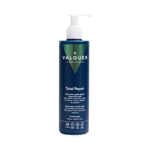 Valquer Profesional valquer maschera ghiaccio per capelli, riparazione totale con phytocold - 300 ml