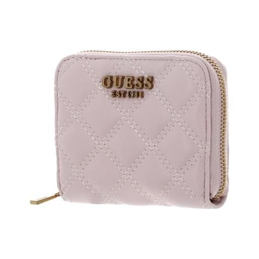 Guess giully slg small zip around wallet light rose