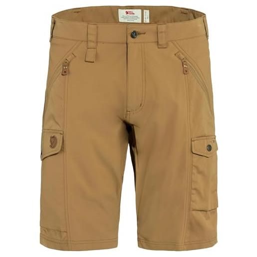Fjallraven 82833-232 abisko shorts m pantaloncini uomo buckwheat brown taglia 48