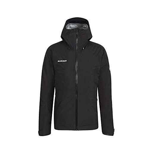 Mammut convey hooded 3in1 giacca hardshell, nero, l uomo