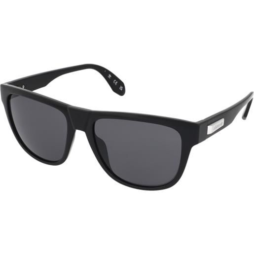 Adidas or0035 01a | occhiali da sole sportivi | unisex | plastica | quadrati | nero | adrialenti